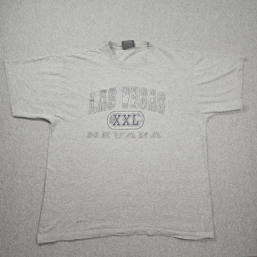 CH Gold Series Las Vegas Nevada T-Shirt Mens L Gray Fair Graphic Distressed XXL
